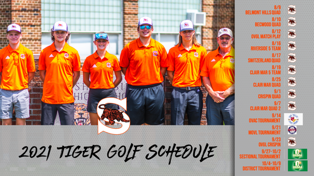 Golf Schedule