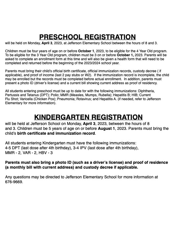 preschool-kindergarten-registration-dates-announced-update-shadyside-schools